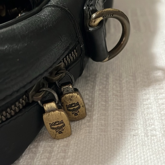 MCM leather document bag / laptop bag / soft briefcase - Picture 14 of 16